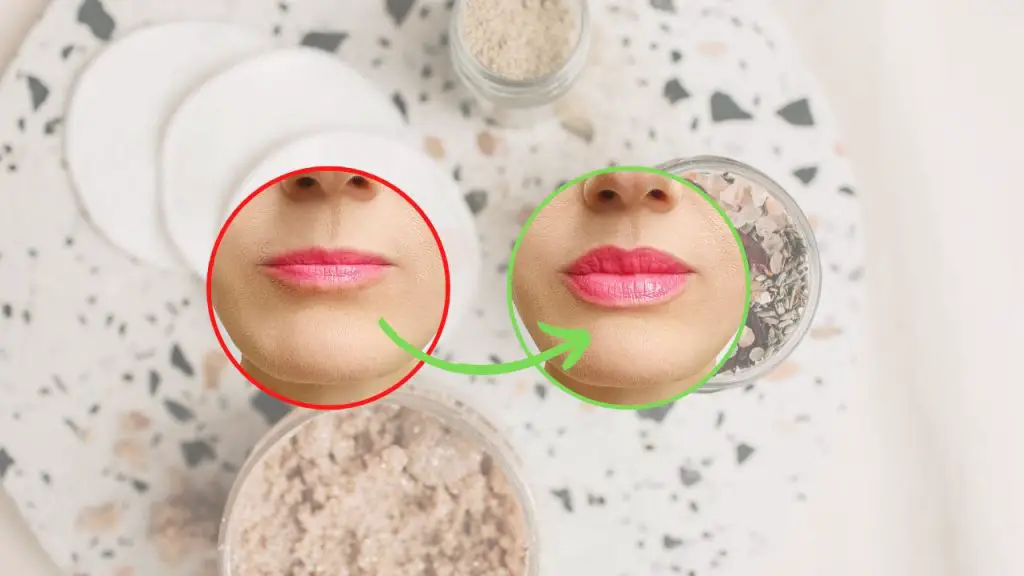 Labios Inchado Labios muy carnosos sin rellenos, este ingrediente por sí solo es ...